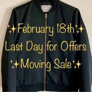 Everlane The E2 Bomber Jacket in Black